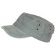 Casquette Militaire Grise Vintage en Coton Tendance Havana CASQUETTES Nyls Création