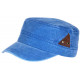 Casquette Militaire Bleue Originale en Coton Classe Stiago CASQUETTES Nyls Création