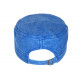 Casquette Militaire Bleue Originale en Coton Classe Stiago CASQUETTES Nyls Création