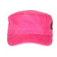 Casquette Militaire Rose Originale en Coton Classe Stiago CASQUETTES Nyls Création