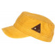 Casquette Militaire Jaune Originale en Coton Classe Stiago CASQUETTES Nyls Création