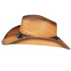 Chapeau Country Marron Paille Western Qualite Prestige Nashy CHAPEAUX Nyls Création