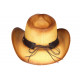 Chapeau Country Marron Paille Cowboy Qualite Prestige Nashy CHAPEAUX Nyls Création