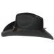 Chapeau Country Noir en Paille Western Qualite Prestige Nashy CHAPEAUX Nyls Création