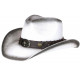 Chapeau Country Blanc en Paille Western Qualite Prestige Nashy CHAPEAUX Nyls Création