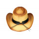 Chapeau Cowboy Marron Paille USA Country Qualite Prestige Ballad CHAPEAUX Nyls Création