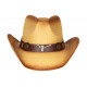 Chapeau Cowboy Marron Tete De Taureau Country Prestige Wrangler CHAPEAUX Nyls Création