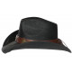 Chapeau Cowboy Noir Tete De Taureau Argent Country Prestige Wrangler CHAPEAUX Nyls Création