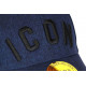 Casquette ICON Bleue Marine Chine Classe Style Lin Baseball Rylyk CASQUETTES Hip Hop Honour