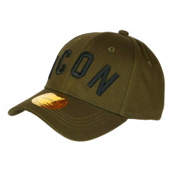 Casquette ICON Verte et Noire Look Streetwear Baseball Fyck CASQUETTES Hip Hop Honour