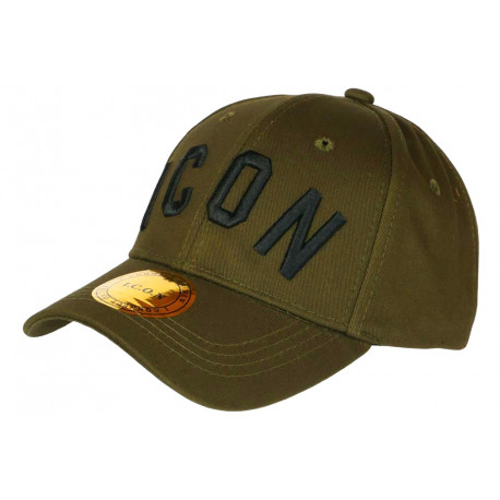 Casquette ICON Verte et Noire Look Streetwear Baseball Fyck CASQUETTES Hip Hop Honour