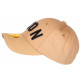 Casquette ICON Beige et Noire Tendance et Classe Baseball Fyck CASQUETTES Hip Hop Honour