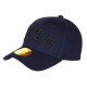 Casquette ICON Bleue et Noire Streetwear Baseball Fyck CASQUETTES Hip Hop Honour