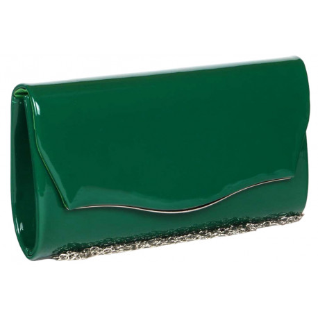 Pochette Femme Verte Vernis Mariage Minaudiere Classe Egla Pochette cérémonie Nyls Création