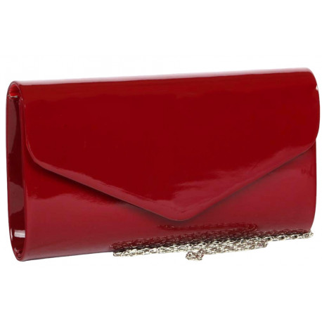 Pochette Femme Rouge Vernis Mariage Minaudiere Bordeaux Aela Pochette cérémonie Nyls Création