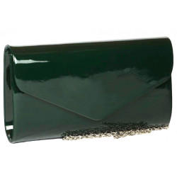 Pochette Femme Verte Vernis Mariage Minaudiere Sapin Aela Pochette cérémonie Nyls Création