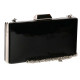 Minaudiere Vernis Noire Pochette Femme Mariage Chic Moea Pochette cérémonie Nyls Création