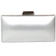 Minaudiere Vernis argent Pochette Femme Mariage Grise Moea Pochette cérémonie Nyls Création