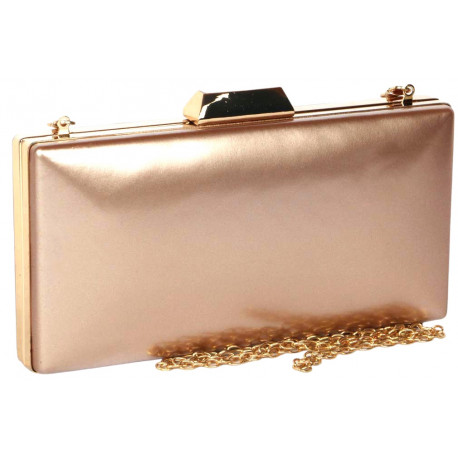 Minaudiere Vernis Gold Pochette Femme Mariage Champagne Doree Moea Pochette cérémonie Nyls Création