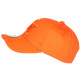 Casquette NY Orange en Coton Tendance Visiere Baseball Stazky CASQUETTES Hip Hop Honour