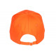 Casquette NY Orange en Coton Tendance Visiere Baseball Stazky CASQUETTES Hip Hop Honour