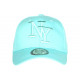 Casquette NY Vert Eau en Coton Originale Visiere Baseball Stazky CASQUETTES Hip Hop Honour