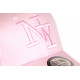 Casquette NY Rose Clair en Coton Originale Visiere Baseball Stazky CASQUETTES Hip Hop Honour