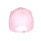 Casquette NY Rose Clair en Coton Originale Visiere Baseball Stazky CASQUETTES Hip Hop Honour