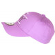 Casquette NY Violette Pastel en Coton Originale Visiere Baseball Stazky CASQUETTES Hip Hop Honour