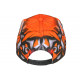 Casquette Enfant Orange et Grise Originale Streetwear Baseball Larsy 7 a 12 ans Casquette Enfant Hip Hop Honour