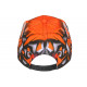 Casquette NY Orange et Grise Originale Fashion Streetwear Baseball Larsy CASQUETTES Hip Hop Honour