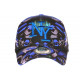 Casquette NY Bleue et Grise Originale Streetwear Baseball Larsy CASQUETTES Hip Hop Honour