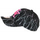 Casquette NY Noire et Rose Design Streetwear Baseball Eklyr CASQUETTES Hip Hop Honour