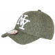 Casquette NY Verte Denim Chinee et Blanche Classe Baseball Laxy CASQUETTES Hip Hop Honour