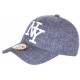 Casquette NY Bleue Denim Chinee et Blanche Classe Baseball Laxy CASQUETTES Hip Hop Honour