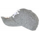 Casquette NY Grise Denim Chinee et Blanche Classe Baseball Laxy CASQUETTES Hip Hop Honour