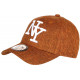 Casquette NY Orange Denim et Blanche Classe Baseball Laxy CASQUETTES Hip Hop Honour