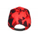 Casquette NY Camouflage Rouge et Noire Fashion Baseball Kaska CASQUETTES Hip Hop Honour