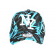 Casquette NY Bleue Ciel Streetwear Originale Baseball Daska CASQUETTES Hip Hop Honour