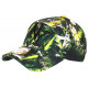 Casquette NY Verte et Jaune Design Streetwear Jungle Baseball CASQUETTES Hip Hop Honour