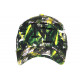 Casquette NY Verte et Jaune Design Streetwear Jungle Baseball CASQUETTES Hip Hop Honour