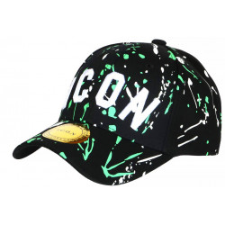 Casquette ICON Verte et Blanche Streetwear Design Baseball Fyck CASQUETTES Hip Hop Honour