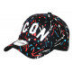 Casquette ICON Rouge et Bleue Streetwear Design Baseball Fyck CASQUETTES Hip Hop Honour