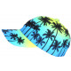 Casquette Los Angeles Bleue et Jaune Fashion Tropical Sunrise Baseball CASQUETTES Hip Hop Honour