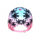 Casquette Los Angeles Rose et Bleue Fashion Tropical Sunrise Baseball CASQUETTES Hip Hop Honour