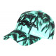 Casquette Los Angeles Verte et Noire Palmiers Tropicale Boreal Baseball CASQUETTES Hip Hop Honour