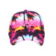 Casquette Los Angeles Rose et Violette Tropicale Sunshine Baseball CASQUETTES Hip Hop Honour