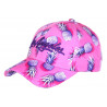Casquette Enfant Rose Ananas Los Angeles Fruitus NY 7 a 12 ans