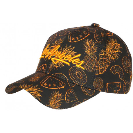 Casquette Los Angeles Orange Ananas Originale Baseball Fruitus CASQUETTES Hip Hop Honour