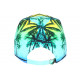 Casquette Enfant Jaune Verte Miami tropicale Boreal 7 a 11 ans Casquette Enfant Hip Hop Honour